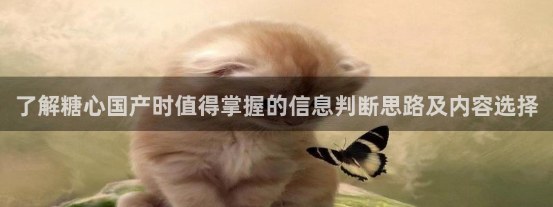 糖心vlog入口：了解糖心国产时值得掌握的信息判断思路及内容选择